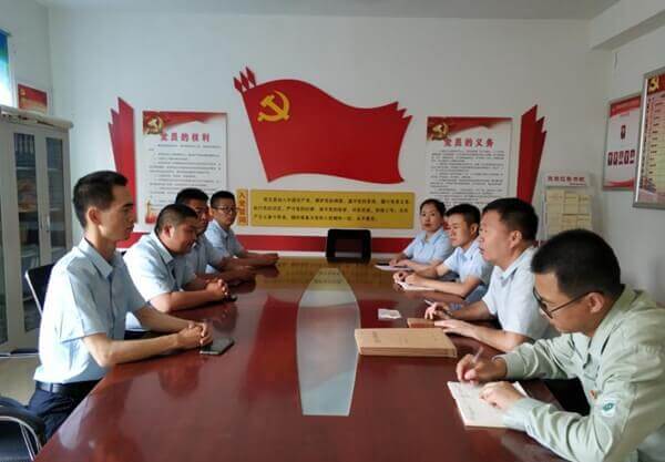 华浩轩公司党总支举办发展对象培训和新党员入党宣誓